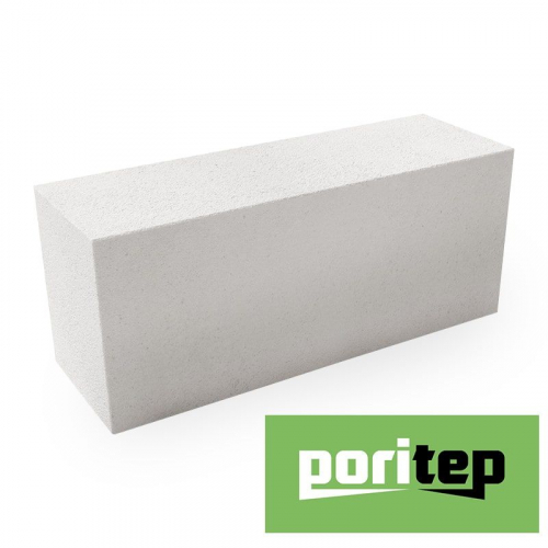 Газобетонные стеновые блоки Poritep Коломна 625х250х500, D500