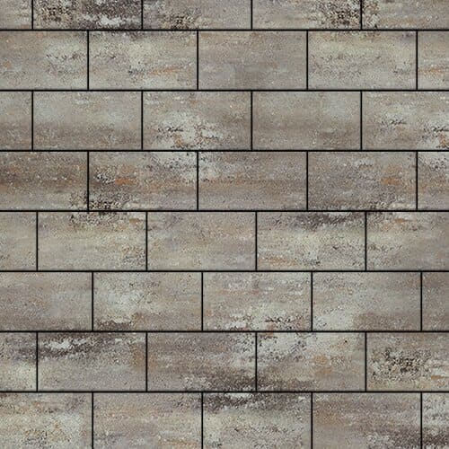 Тротуарная плитка Steinrus Бельпассо Медио Color Mix 80 мм