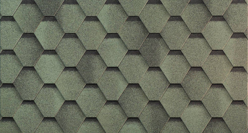 Мягкая кровля (гибкая черепица) Shinglas Комфорт Сальса авокадо new