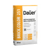 Цветная кладочная смесь армированная Dauer BRICK.COLOR 251 кремово-бежевая 50 кг