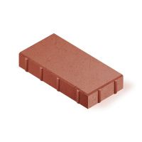 Брусчатка Нобетек 4П6ф Прямоугольник Коричневая