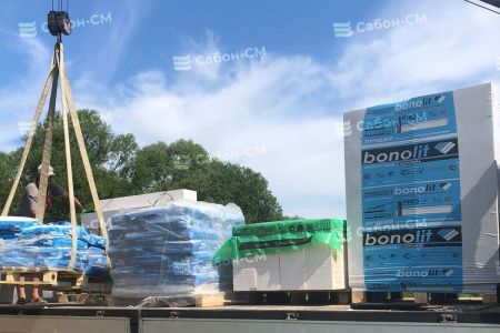 Газосиликатные блоки Бонолит Проджект Электросталь D500 600х200х200 стеновые